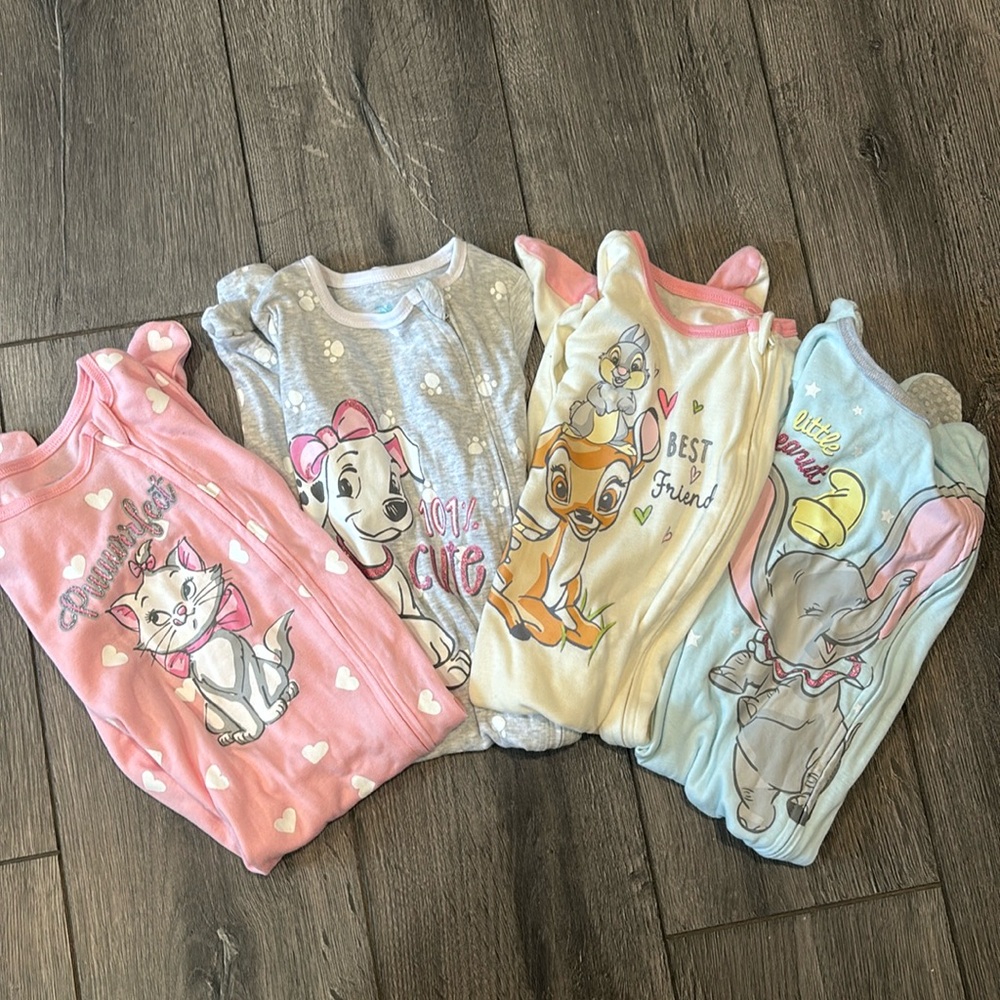 Footie pajamas bundle